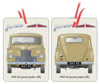 Jowett Javelin (PE) 1947-53 Air Freshener